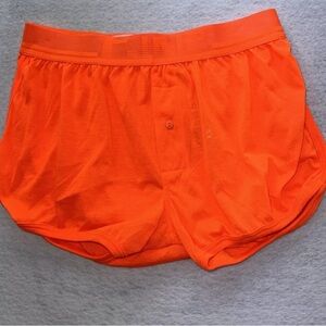 C-IN2 Super Bright Stretch Runner Boxer Briefs Men’s Medium Ollie Orange